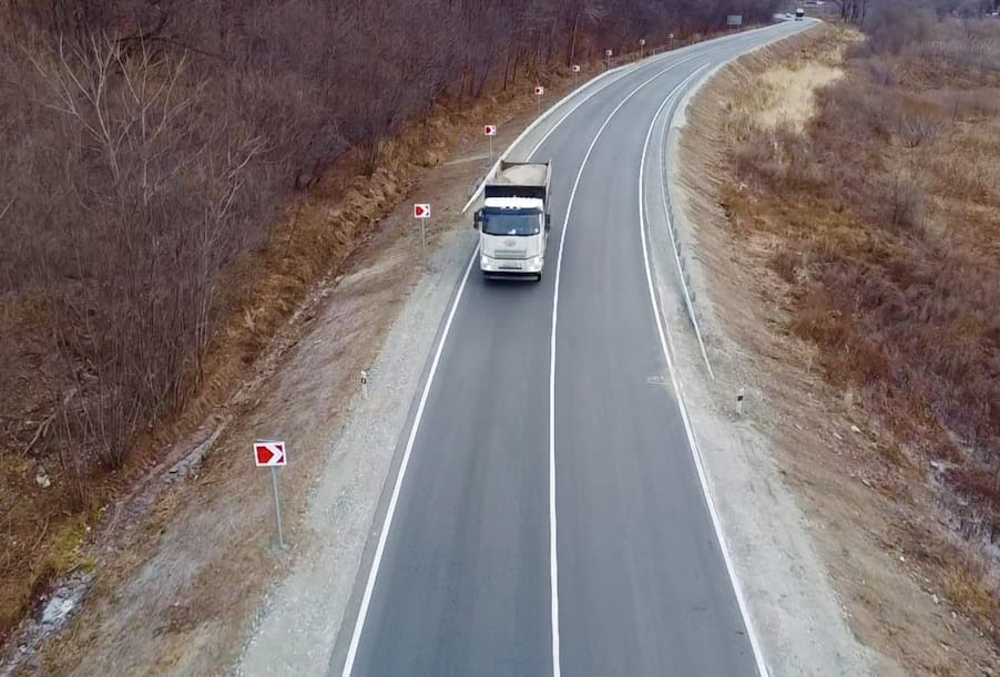 В Приморском крае завершен ремонт 12 км трассы Раздольное – Хасан