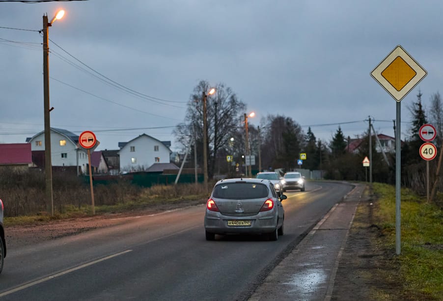 В Ленобласти обновили 7 км трассы Новая Пустошь – Невская Дубровка